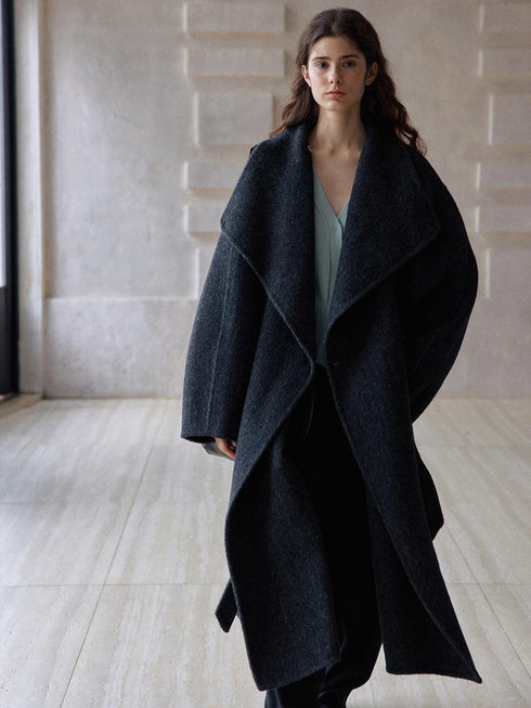 Serava Wool Double-Face Coat